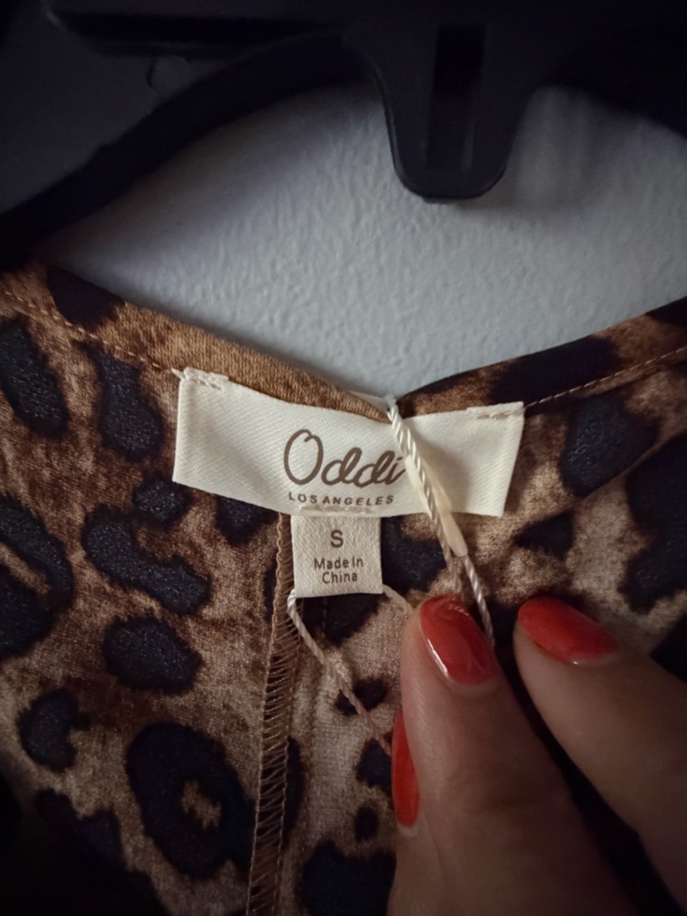 Sleeveless Leopard-Print Romper with Front Tie - Tan & Black - Picture 8 of 15